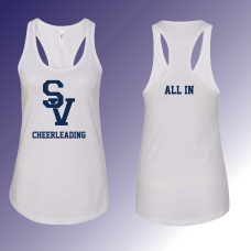 SV Cheer All In Racer Back Tank SV Cheer All In Racer Back Tank